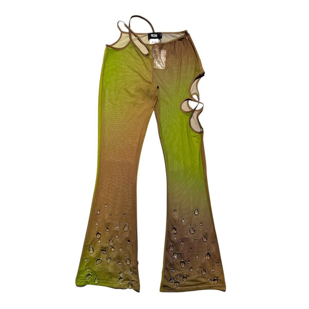 Sita drop crystal mesh leggings